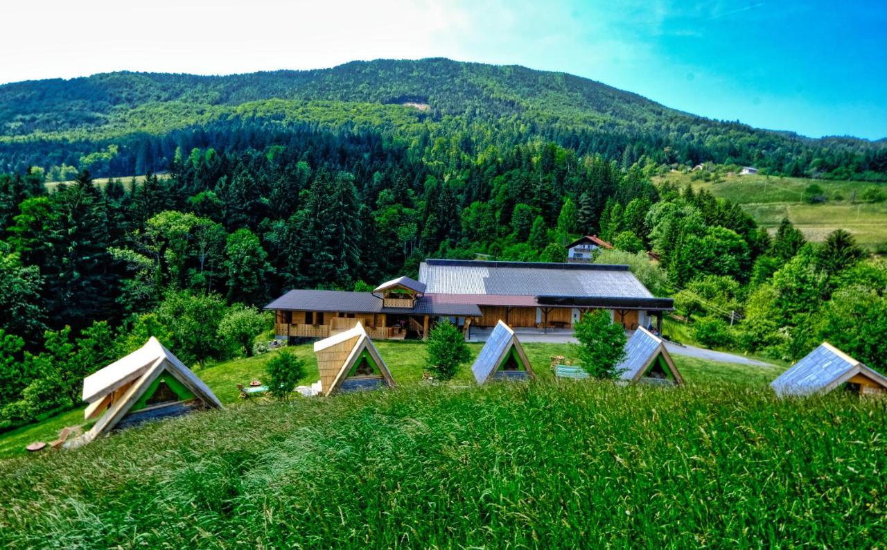 Hotel Glamping Brodej Vitanje Exterior foto